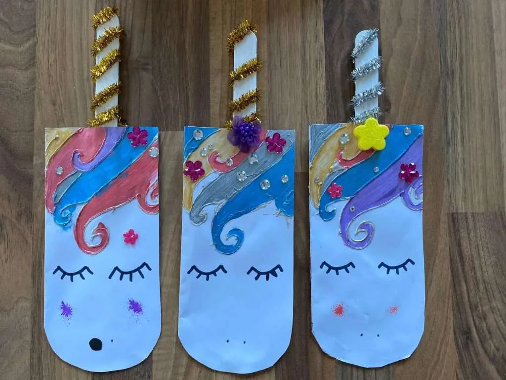 Einhorn Einladungskarte