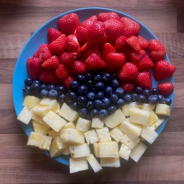 Obstteller als Pokeball