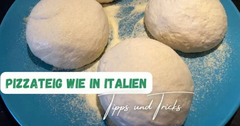 Beitragsbild mit dem Titel Pizzateig wie in Italien - Tipps und Tricks zum Grundrezept