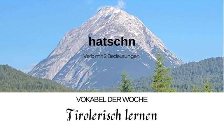Beitragsbild mit dem Titel hatschn