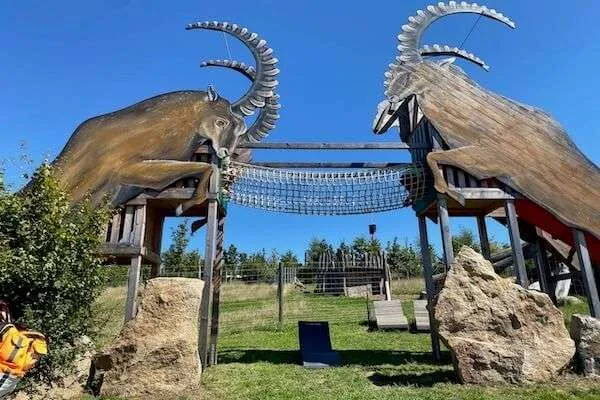Ikuna Bilder vom Park Steinböcke