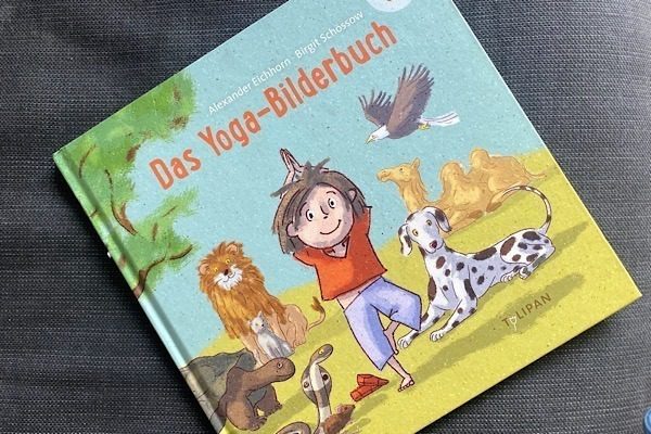 Titelbild des Buches "Das Yoga Bilderbuch"