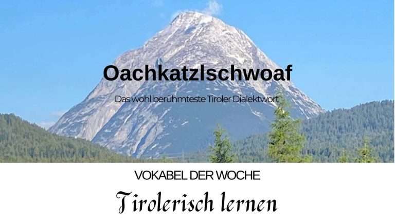 Beitragsbild mit dem Titel oachkatzlschwoaf