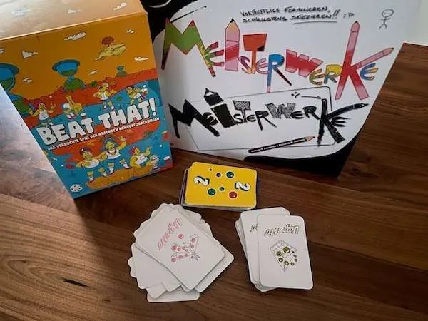verschiedene Familienspiele für den Silvesterabend