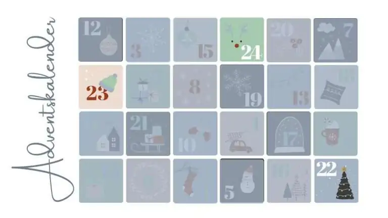 Beitragsbild mit dem Titel Adventskalender für den 22. Tag