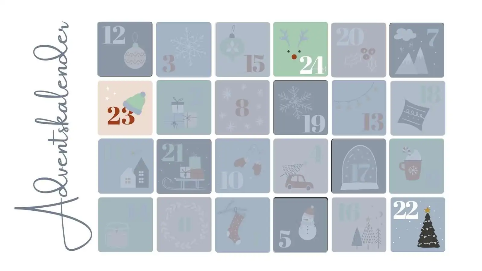 Beitragsbild mit dem Titel Adventskalender für den 22. Tag