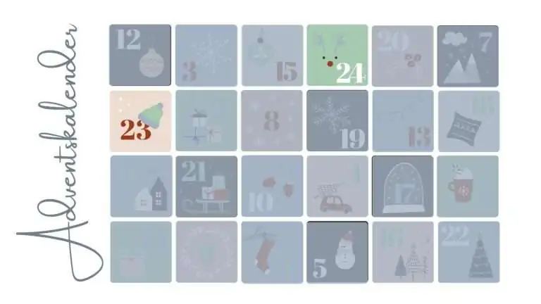 Beitragsbild mit dem Titel Adventskalender für den 23. Tag