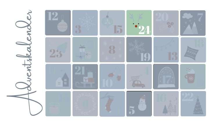 Beitragsbild mit dem Titel Adventskalender für den 24. Tag