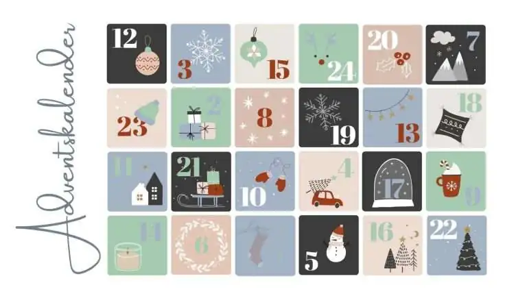 Beitragsbild mit dem Titel Adventskalender für den 2. Tag