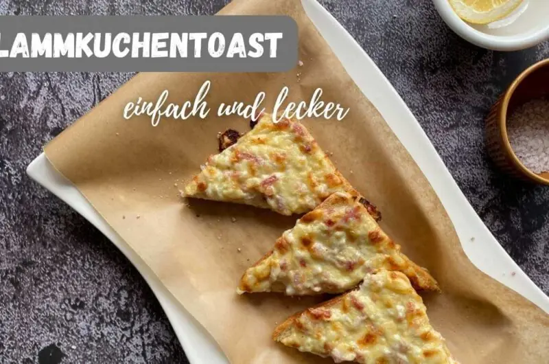Flammkuchentoast