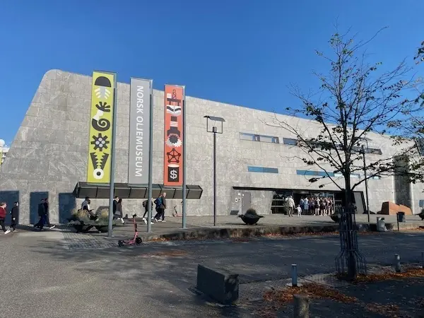 Erdölmuseum in Stavanger von außen
