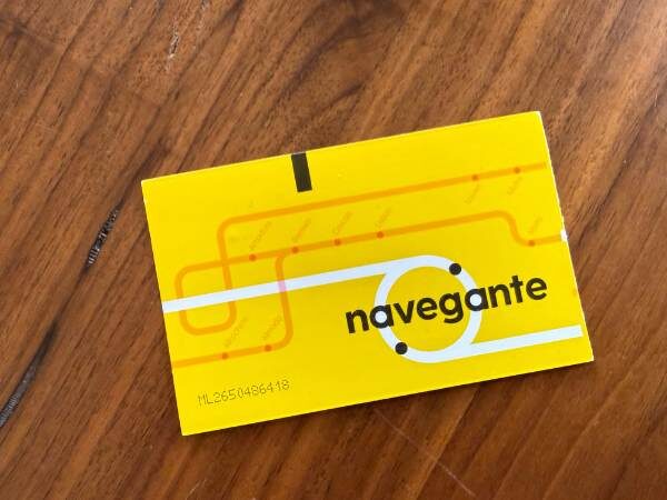 Navegante Lissabon Karte für öffentliche Verkehrsmittel