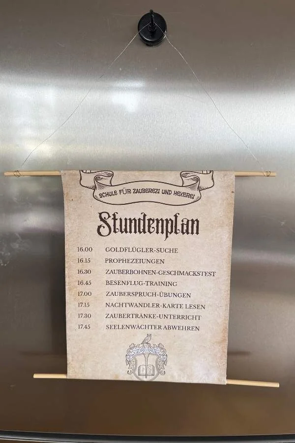 Stundenplan der Aufnahmeprüfung