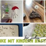 Bunte Kinderbastelgeschenke für Weihnachten und spezielle Anlässe, inklusive selbstgemachte Dekorationen, handgeschriebene Karten und kreative Bastelideen für Familien und Kinder.