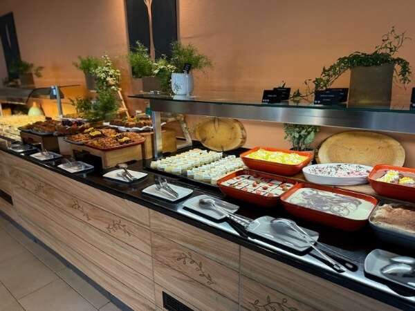 Buffet mit Desserts