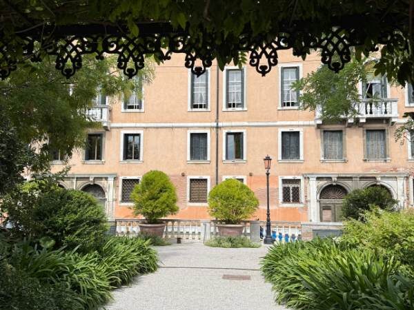 Giardini Park in Venedig Eingang