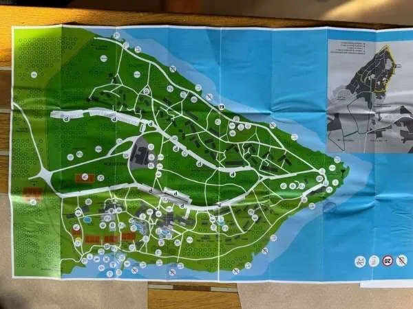 Plan vom Tamaris Resort