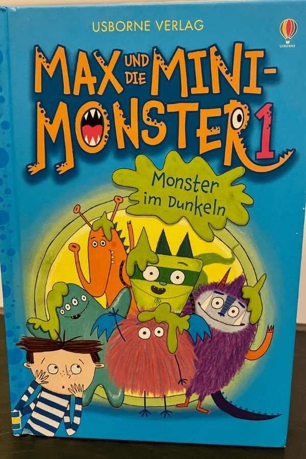Cover vom Buch Max und die MiniMonster mit dem Titel Monster im Dunkeln