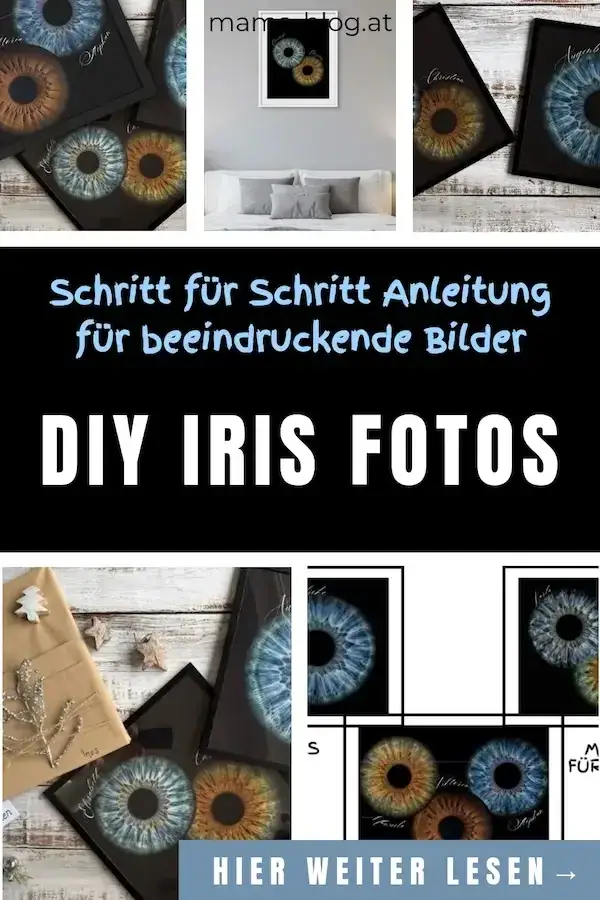 Pinterest Pin Hochwertige Iris-Fotos zum Selbermachen, DIY Anleitungen, kreative Dekoration für Zuhause, inspiration, Anleitungen, Schritt-für-Schritt, Blumenbilder selber gestalten, moderner Wohnstil.