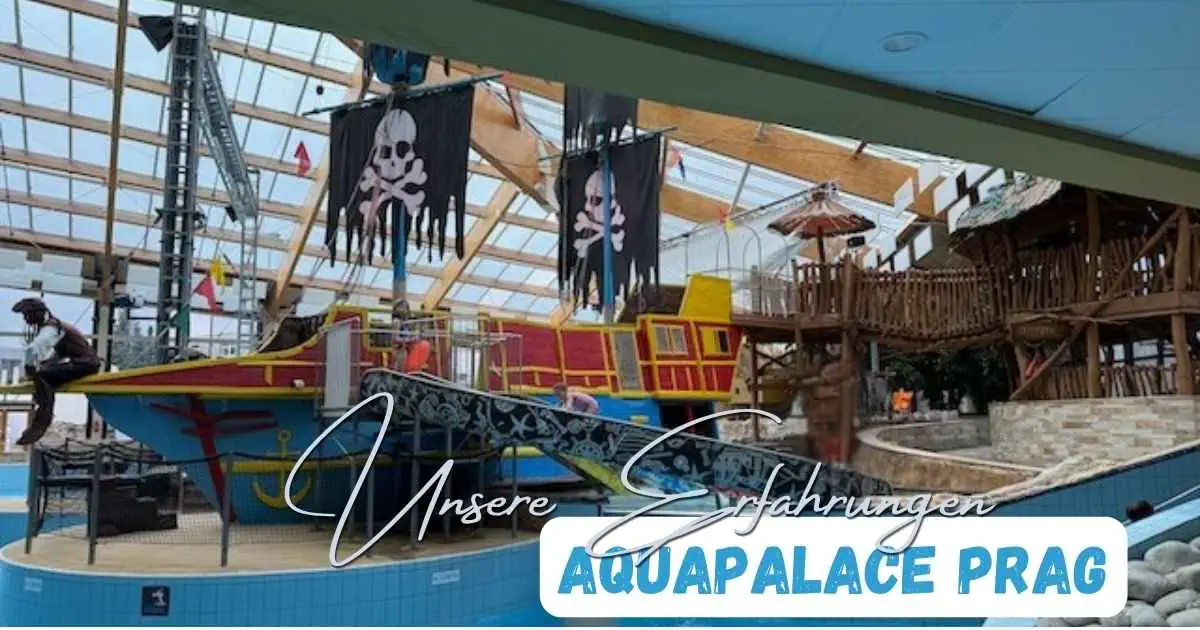 Entdecken Sie das Aquapalace Prag mit Kindern: Spannende Wasserattraktionen, Piratenschiff und Familienabenteuer im Wasserpark für einen unvergesslichen Tag.