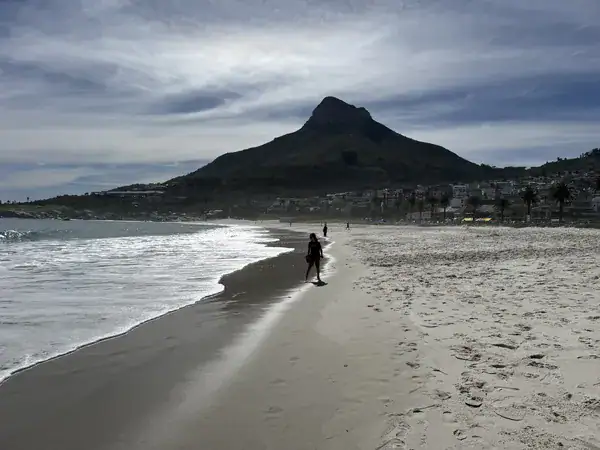 Camps Bay Strand mit Blick auf den Lion's Head