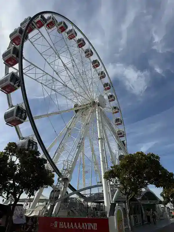 Das Kapstadt-Riesenrad an der V&A Waterfront